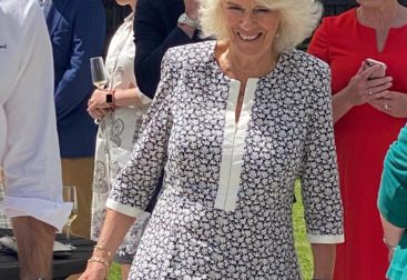 Duchess of Cornwall visits Llanerch. Image: Jo Wallace